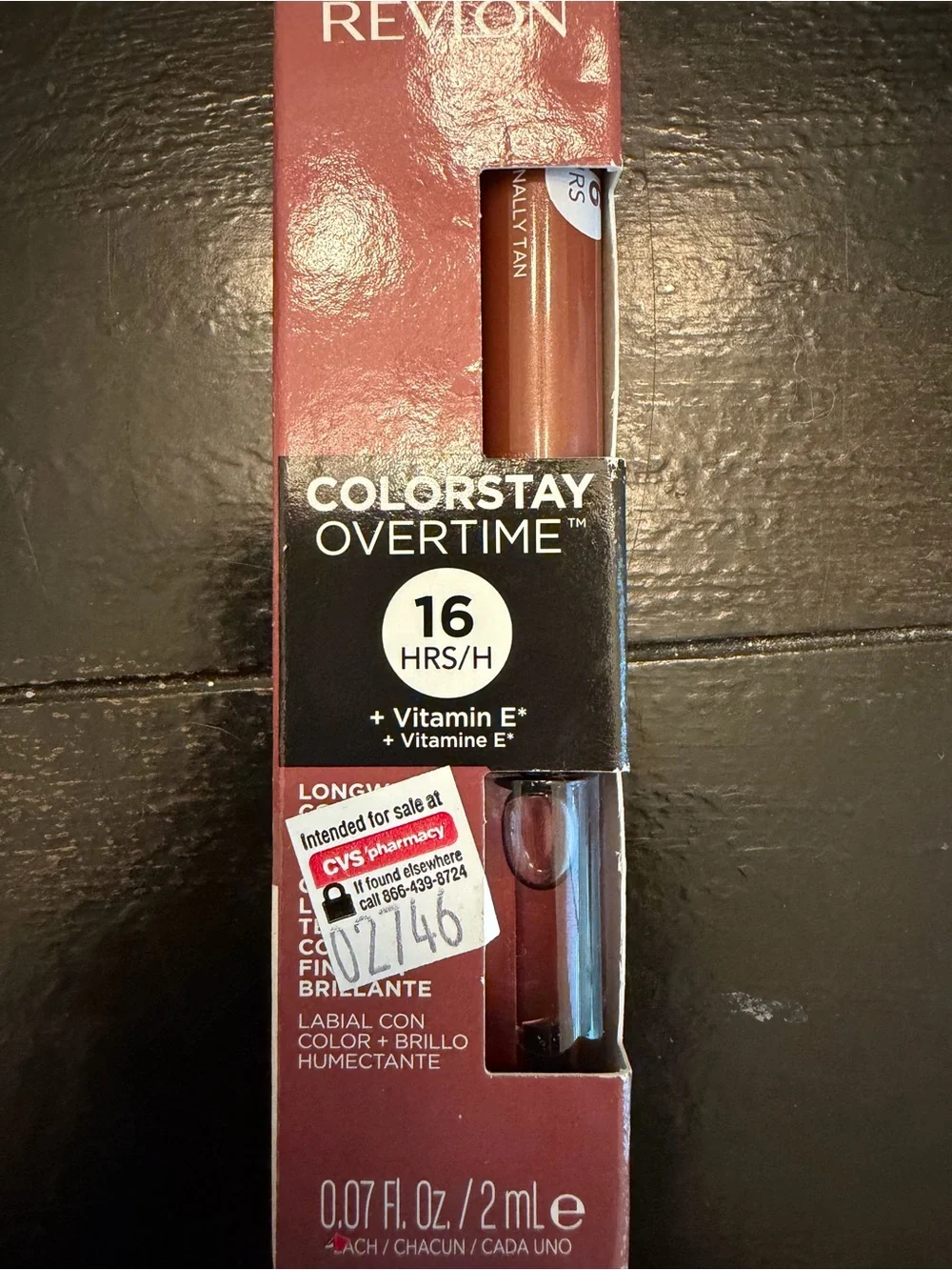 NWT Revlon ColorStay 2 n 1 gloss & lip stick 540 Unstoppable Nude